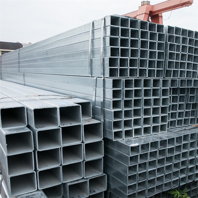新建Q235B镀锌无缝方矩管